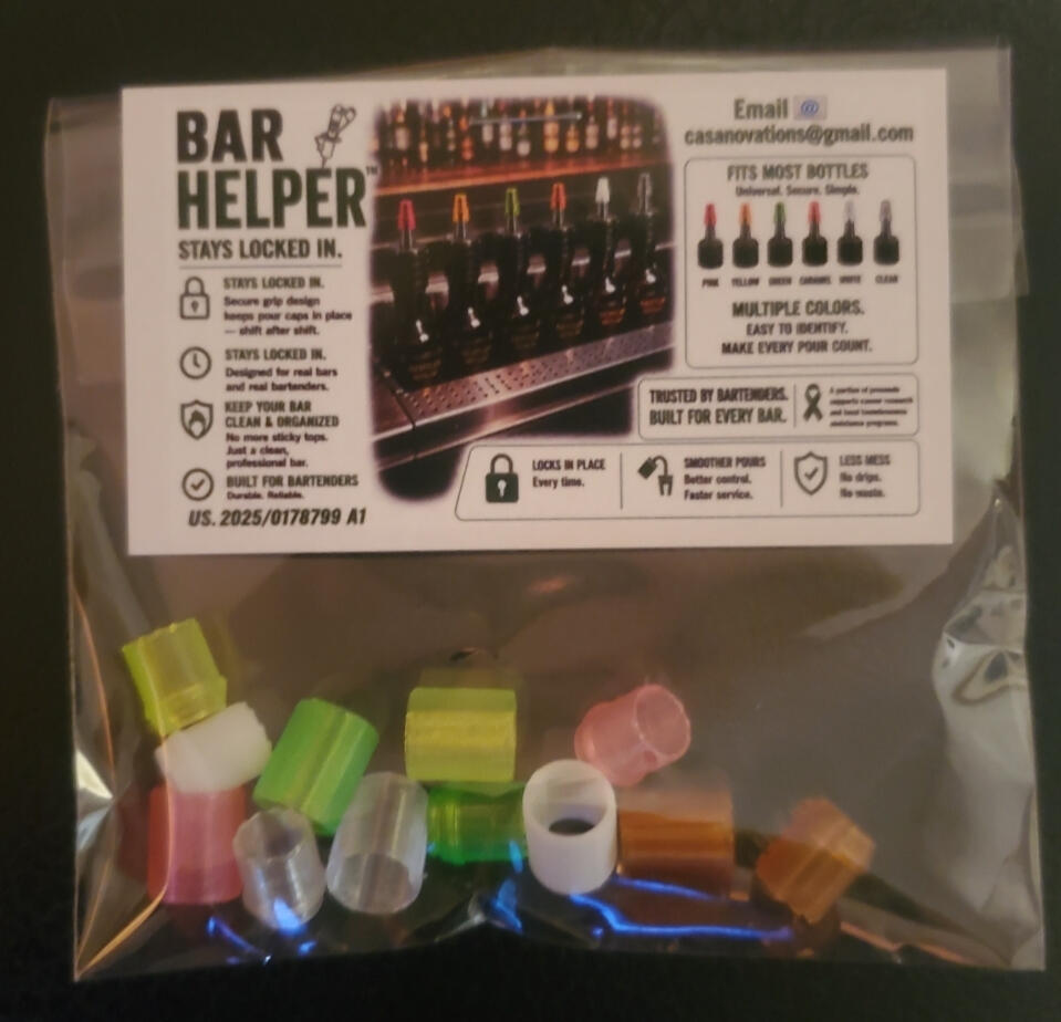 Bar helper/ topper