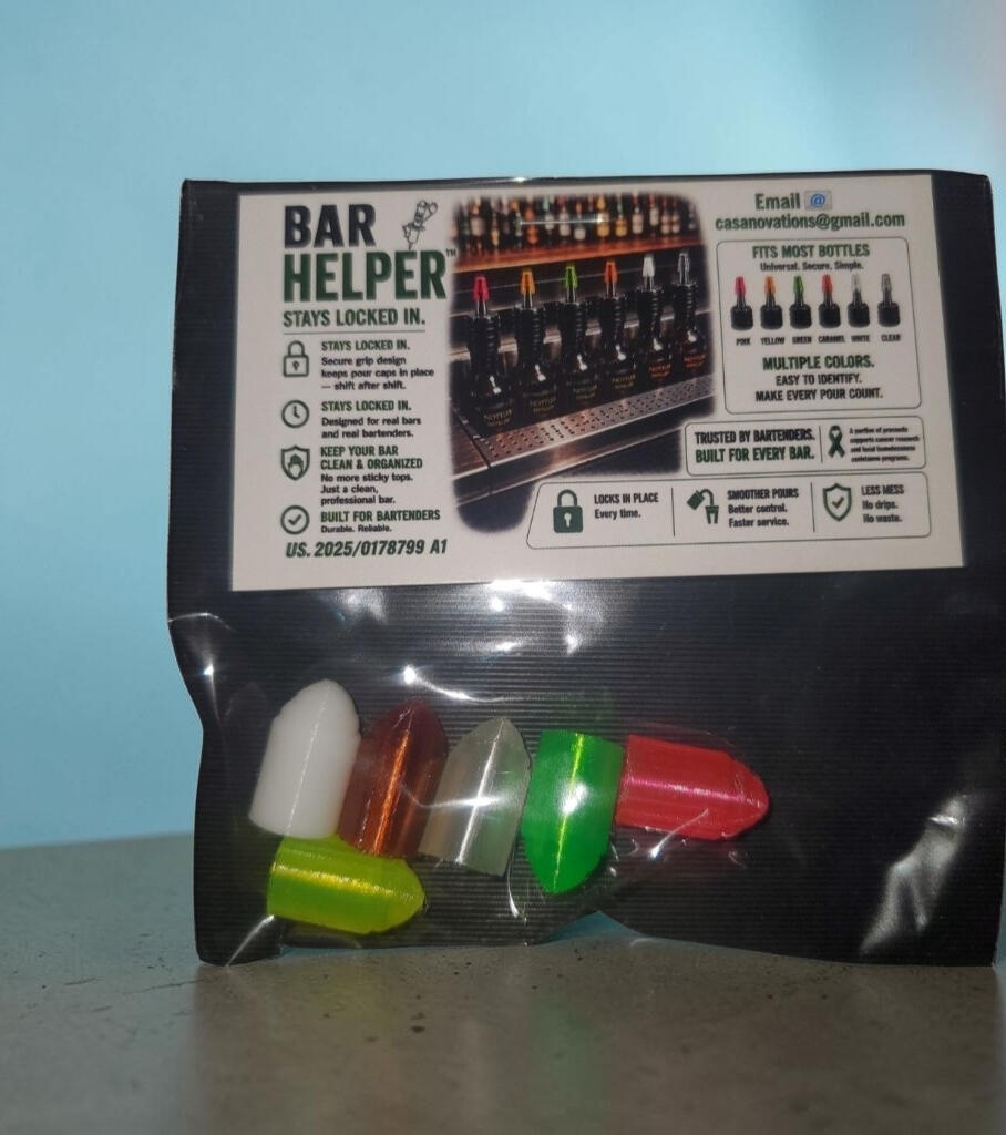 Bar helper/ Caps